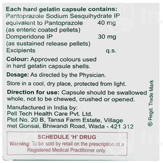 Zap 30/40 Mg Capsule Sr 10