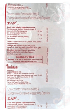 Zap 30/40 Mg Capsule Sr 10