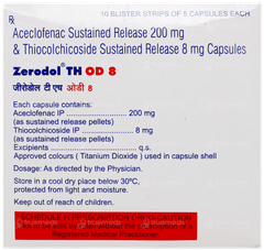 Zerodol Th Od 8 Capsule 5 Zerodol Th Od 8 Capsule 5