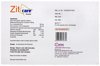 Zitcare Capsule 30