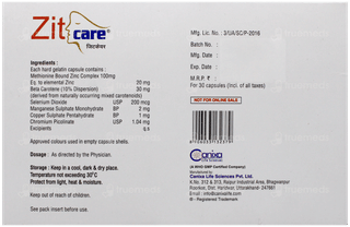Zitcare Capsule 30
