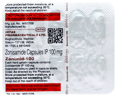 Zonimid 100 Capsule 10
