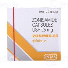 Zonimid 25 Capsule 10
