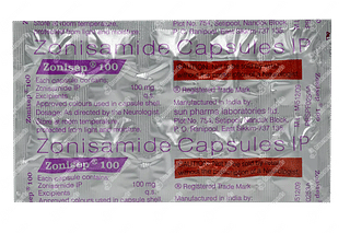 Zonisep 100 MG Capsule 10