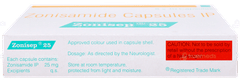 Zonisep 25 Capsule 10