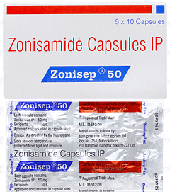 Zonisep 50 Capsule 10