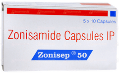 Zonisep 50 Capsule 10