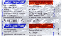 Zonisep 50 Capsule 10