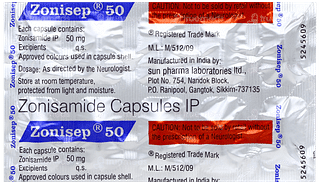 Zonisep 50 Capsule 10