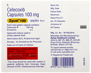 Zycel 100 Capsule 10