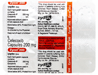 Zycel 200 Capsule 10