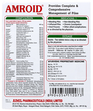 Aimil Amroid Tablet 30