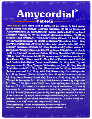 Aimil Amycordial Tablet 30