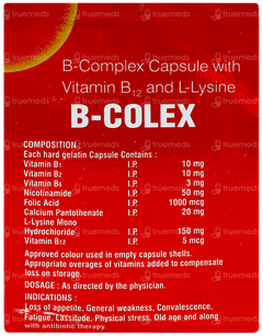 B Colex Capsule 10