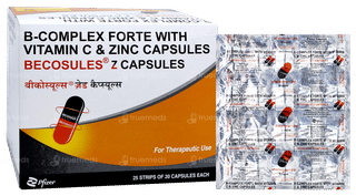 Becosules Z Capsule 20