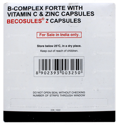 Becosules Z Capsule 20