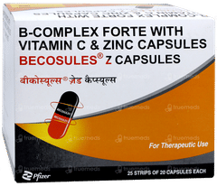 Becosules Z Capsule 20