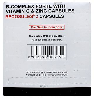 Becosules Z Capsule 20