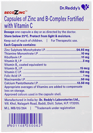 Becozinc Capsule 30