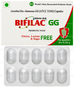 Bifilac Gg Sugar Free Capsule 10