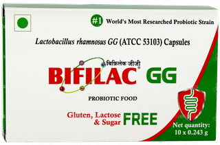 Bifilac Gg Sugar Free Capsule 10