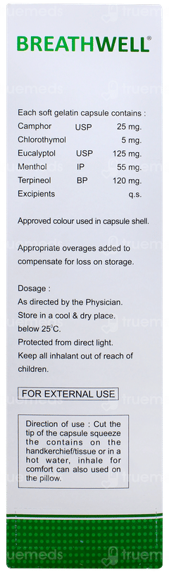 Breathwell Inhalant Capsule 10