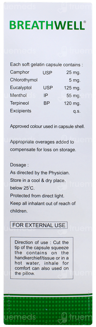 Breathwell Inhalant Capsule 10