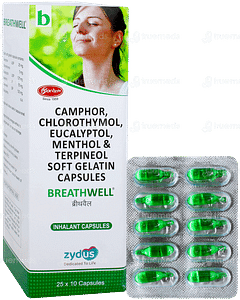 Breathwell Inhalant Capsule 10 Breathwell Inhalant Capsule 10