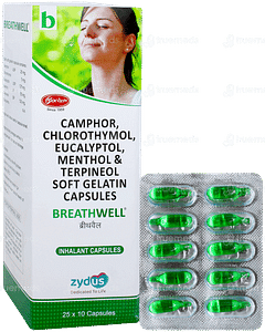 Breathwell Inhalant Capsule 10