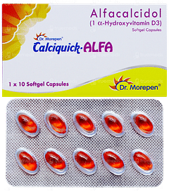 Calciquick Alfa Capsule 10