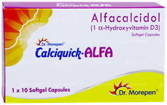 Calciquick Alfa Capsule 10