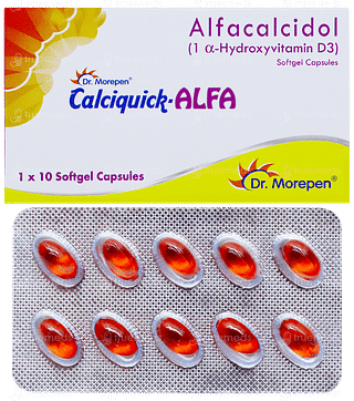 Calciquick Alfa Capsule 10