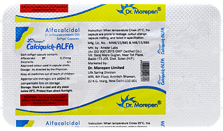 Calciquick Alfa Capsule 10