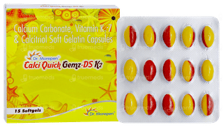 Calci Quick Gemz Ds K2 Capsule 15