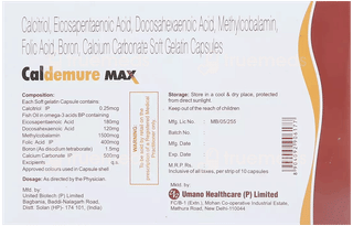 Caldemure Max Capsule 10