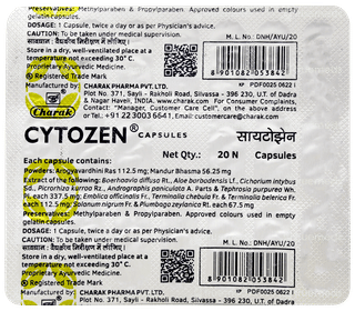 Cytozen Capsule 20