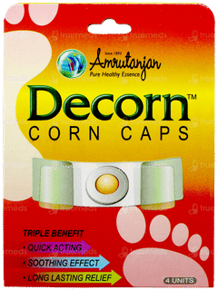 Amrutanjan Decorn Corn Caps 4 Amrutanjan Decorn Corn Caps 4