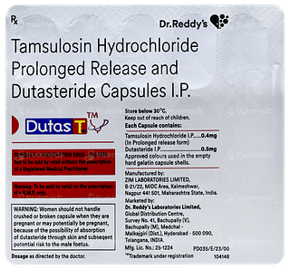 Dutas T Plus Capsule 15