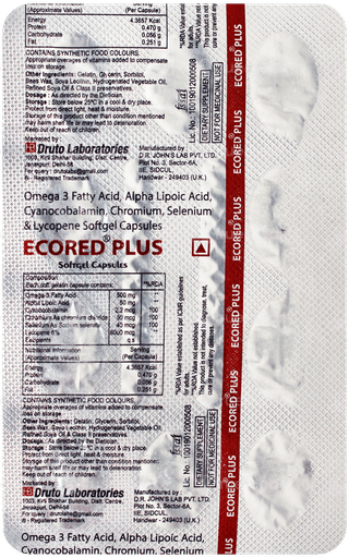 Ecored Plus Capsule 10