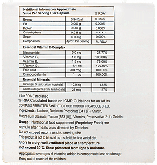 New Elcoplex Forte Capsule 15