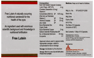 Eye Vital Lx Capsule 10