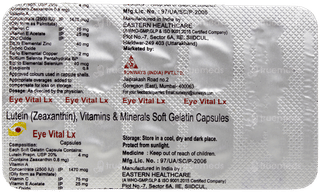 Eye Vital Lx Capsule 10