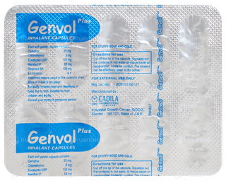Genvol Plus Inhalant Capsule 10