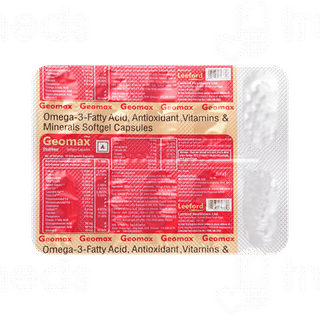 Geomax Softgel Capsule 10