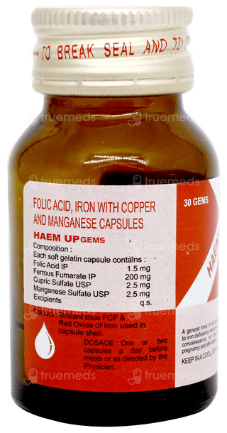 Haem Up Gems Capsule 30