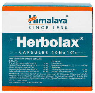 Himalaya Herbolax Capsule 10
