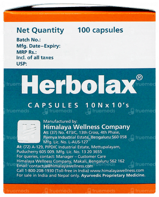 Himalaya Herbolax Capsule 10