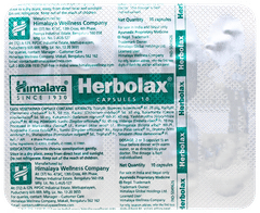 Himalaya Herbolax Capsule 10 Himalaya Herbolax Capsule 10