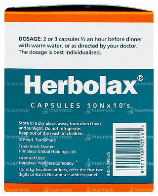 Himalaya Herbolax Capsule 10