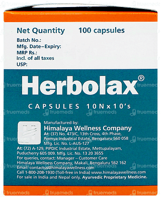 Himalaya Herbolax Capsule 10